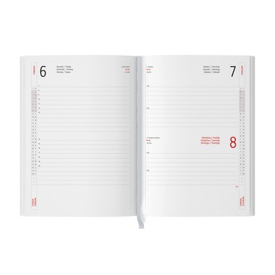 Chiusura tricolore con magnete - Agenda portafoglio cod. PB140SDA