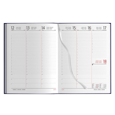 Agenda maxi settimanale 132 pagine - Agenda settimanale maxi cod. PB506
