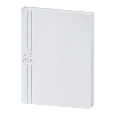Agenda tam sett. 17x24 bianco -  cod. PB208BI