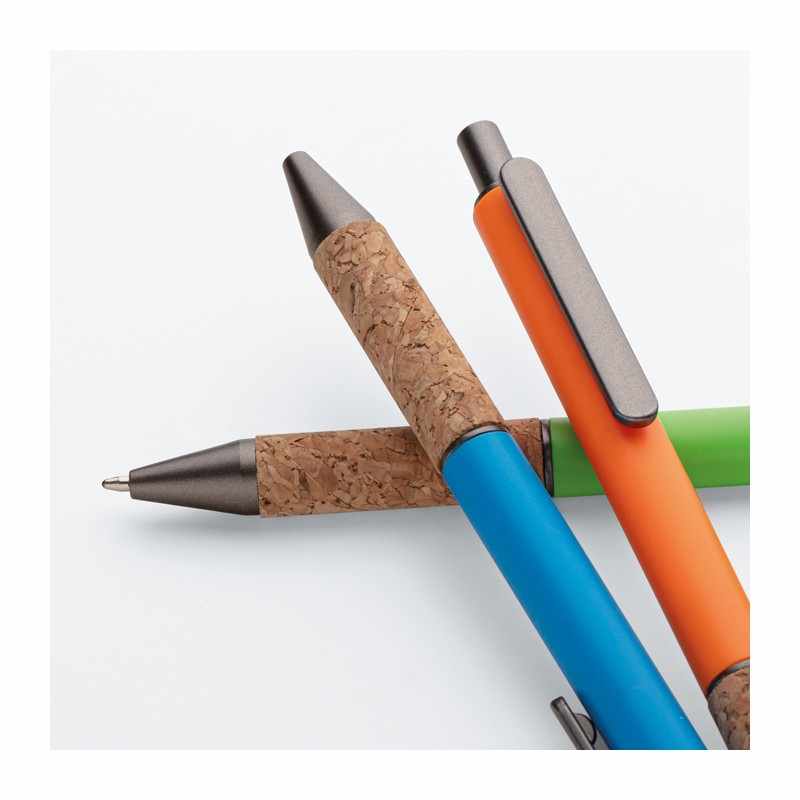 Penna a sfera in sughero - cod. PD531