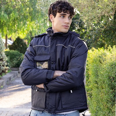 Giubbino impermeabile in poliestere pongee - Bayern cod. PM704