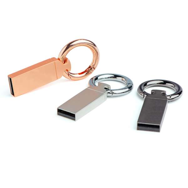 Chiavette USB con anello portachiavi - FA-7482