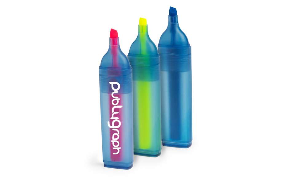 Evidenziatori personalizzabili in PET riciclata - FA-10636