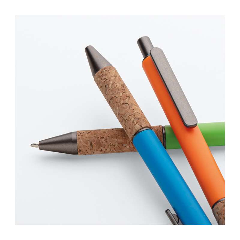 Penna a sfera in sughero - cod. PD531