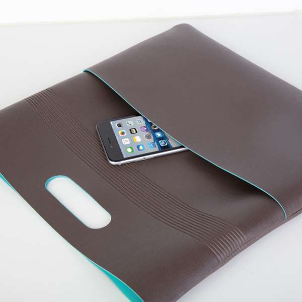 Borsa shopping/portadocumenti bicolore - Thiny cod. CA047