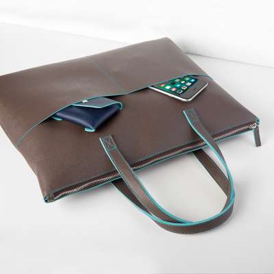Borsa shopping/portadocumenti bicolore - Finesse cod. CA057