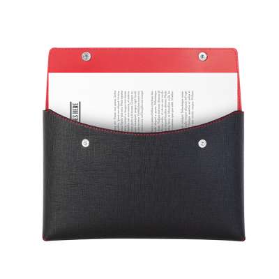 Borsello pochette/portadocumenti bicolore - Pochette small cod. CA065