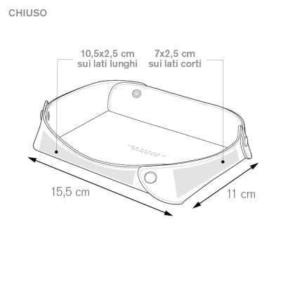 Svuotatasche bicolore - Comfort pocket cod. CA077