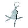 Portachiavi multifunzione in metallo - ex cod. p736 - Silver cod. KE213