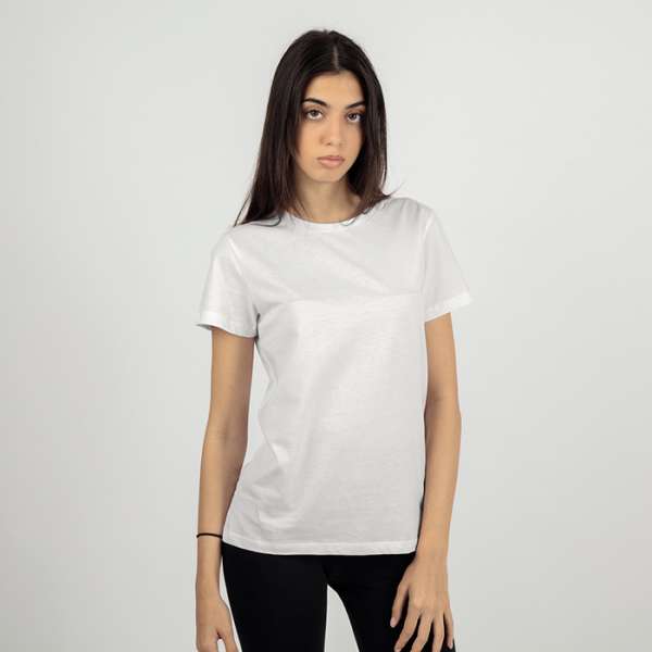 T-shirt adulto cotone pettinato - White zero cod. NK101