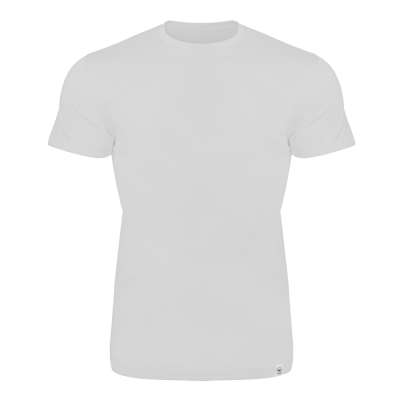 T-shirt adulto cotone biologico pettinato - White organic cod. NK161