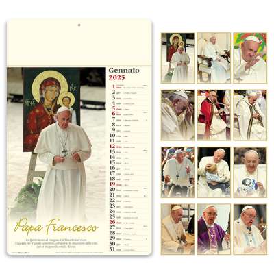 Mensile 12 fogli - Francesco cod. PA026