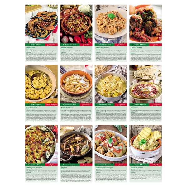Calendari personalizzati per Gastronomia - cod. PA132