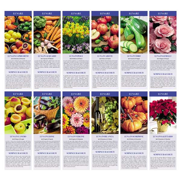 Calendari personalizzati Orto e giardino - cod. PA152