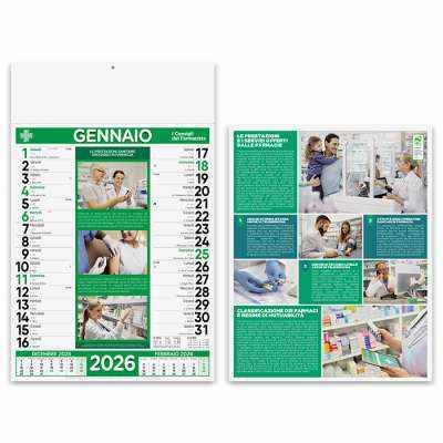 Calendari personalizzati per Farmacia - cod. PA154