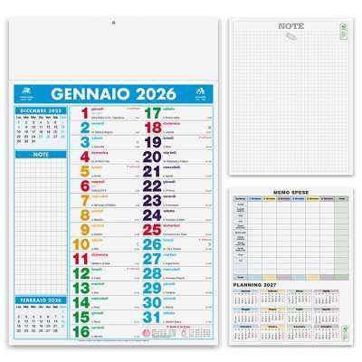 Calendari da serigrafare con logo - cod. PA422