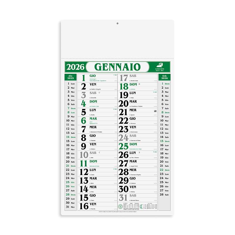 Calendari Olandesi personalizzati - cod. PA520