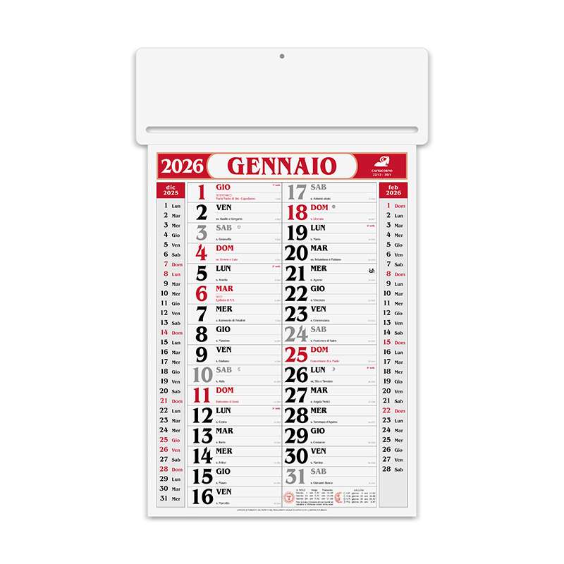 Calendari Passafoglio personalizzati - cod. PA550