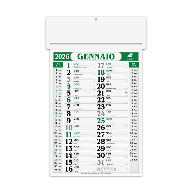 Calendari Passafoglio personalizzati - cod. PA550