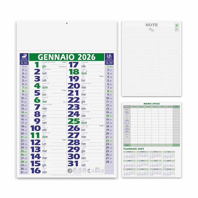 Calendario Olandese personalizzato - cod. PA620