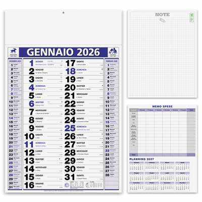 Calendario Olandese mensile Elegant - cod. PA646