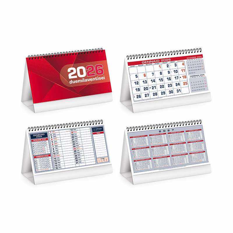 Calendarietti da tavolo personalizzabili - cod. PA710