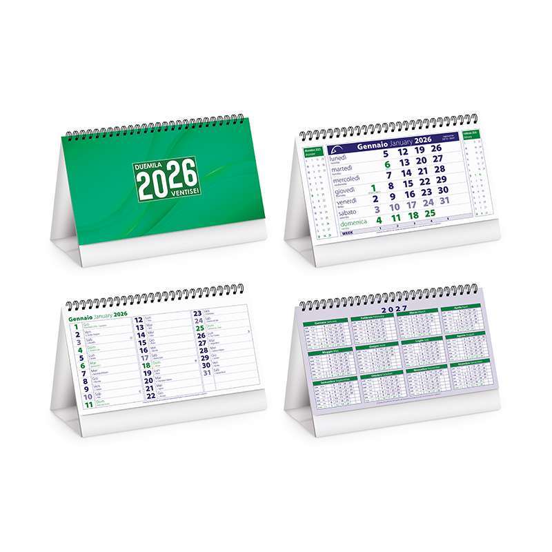 Calendarietti da tavolo personalizzati - cod. PA715