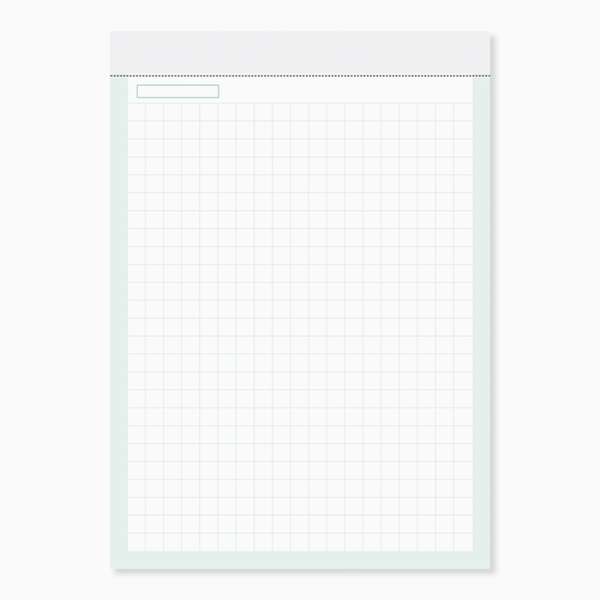 Blocco 50 fogli a quadretti formato a4 - Block square cod. PA842
