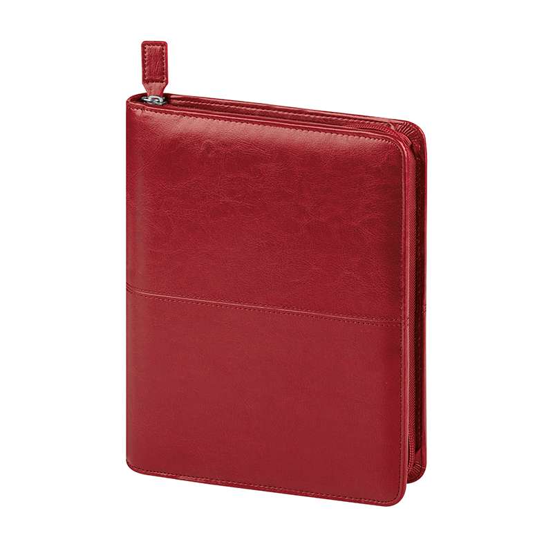 Agenda giornaliera con tasche interne e chiusura a cerniera - cod. PB052SDA