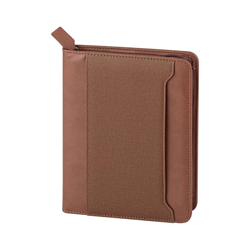 Agenda giornaliera con chiusura con cerniera - cod. PB069SET