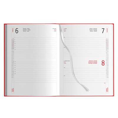 Agende giornaliere personalizzate con Segnapagine - cod. PB512