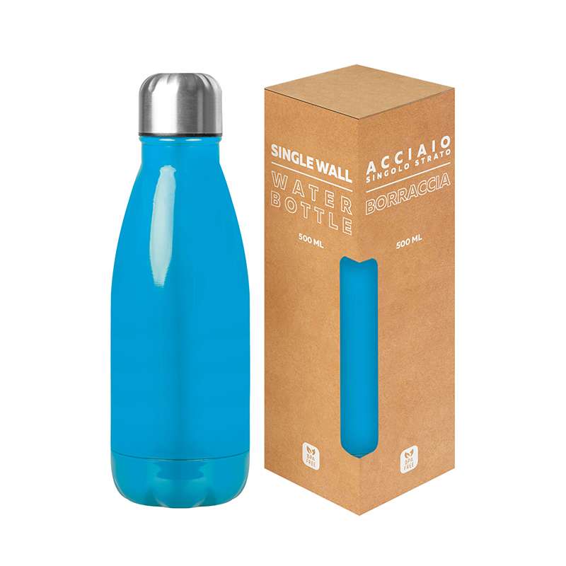 Borraccia in acciaio personalizzabile da 500 ml - cod. PC411