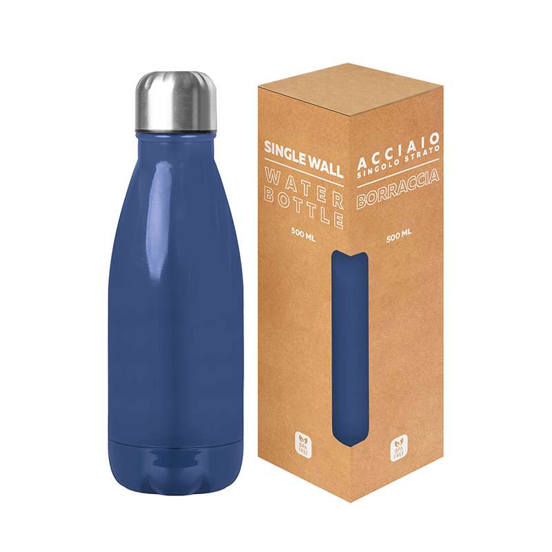 Borraccia in acciaio personalizzabile da 500 ml - cod. PC411