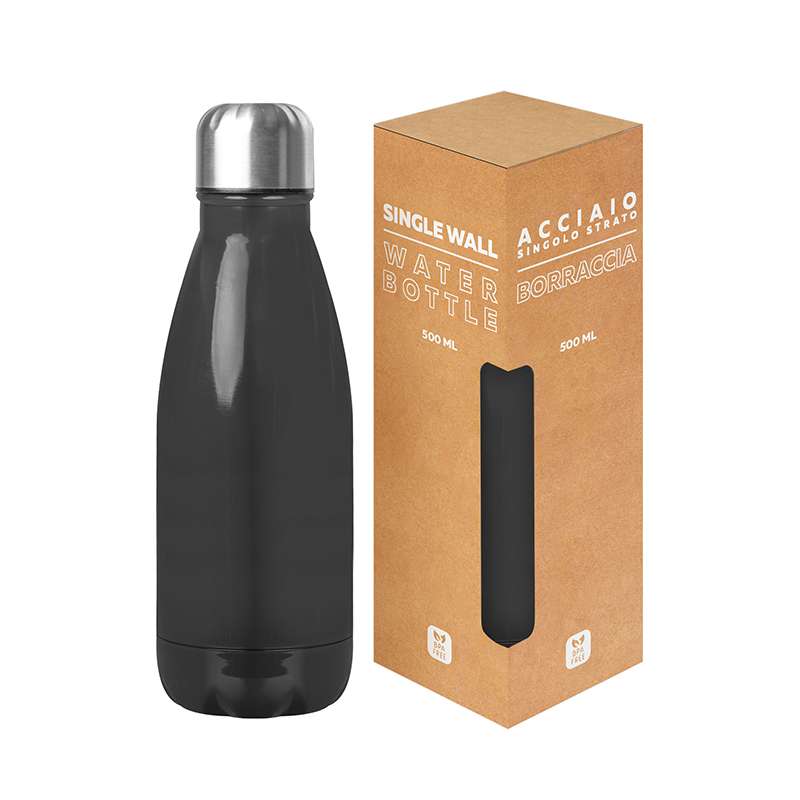 Borraccia in acciaio personalizzabile da 500 ml - cod. PC411