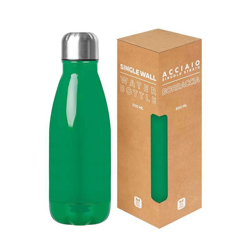 Borraccia in acciaio personalizzabile da 500 ml - cod. PC411