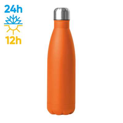 Borraccia termica acciaio 500 ml doppio strato 304+201 - Steel mat bottle 500 cod. PC414 Borraccia termica acciaio 500 ml doppio strato 304+201 - Steel mat bottle 500 cod. PC414