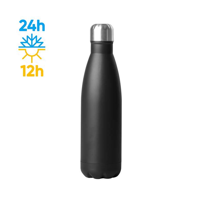 Borraccia termica acciaio 500 ml doppio strato 304+201 - Steel mat bottle 500 cod. PC414