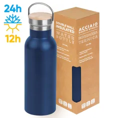 Borraccia in acciaio da 750 ml con logo