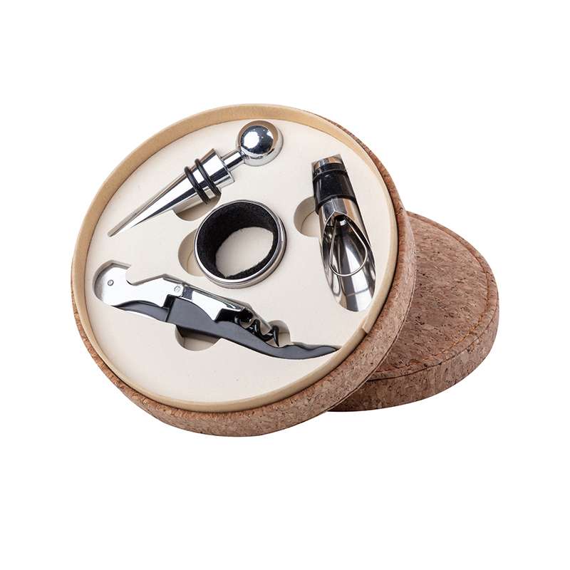 Set da vino in sughero - Wino cod. PC760