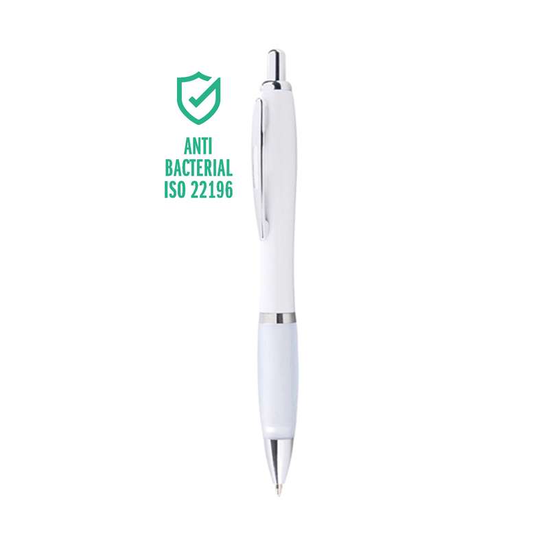 Penna in plastica a scatto stampata - cod. PD218