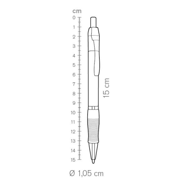 Penna da stampare con scritte - cod. PD384