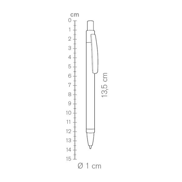 Penne in carta riciclata personalizzate - cod. PD494
