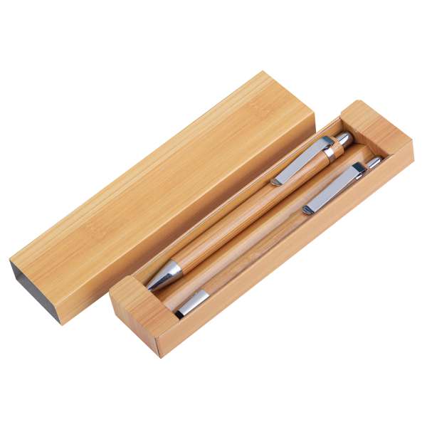 Penna con gommino touch - Set bamboo cod. PD501