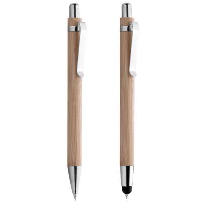 Penna con gommino touch - Set bamboo cod. PD501