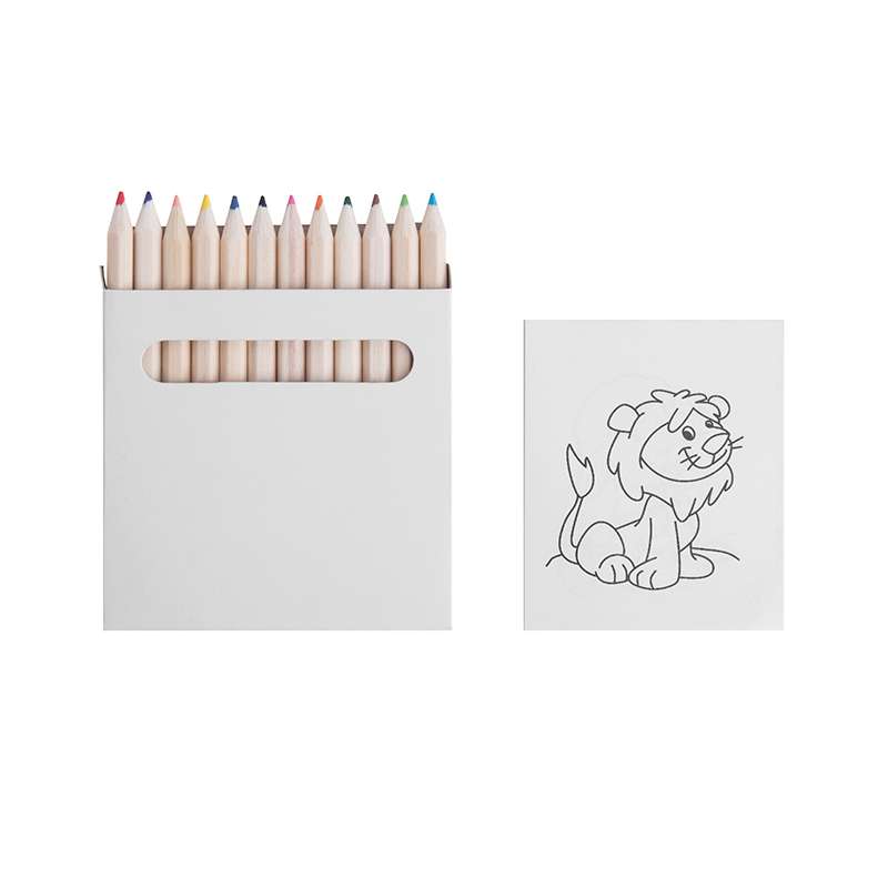 Set 12 mini pastelli forniti già temperati