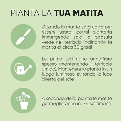 Matite piantabili Margherita promozionali - cod. PD565 Matite piantabili Margherita promozionali - cod. PD565