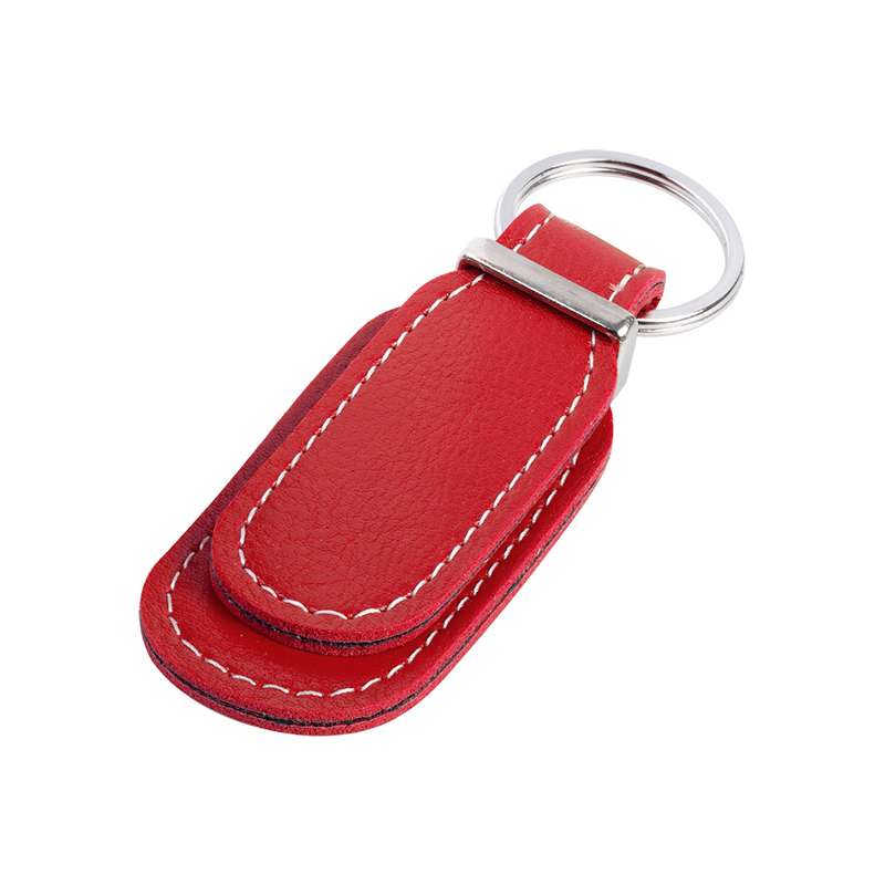 Portachiavi con cuciture a contrasto - Strato cod. PE031