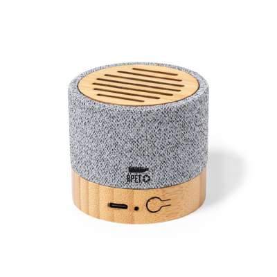 Speaker in bambù personalizzabile