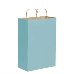 Shopper in carta avana personalizzabile f.to 28x39x10 cm. - Shopper cod. PG013