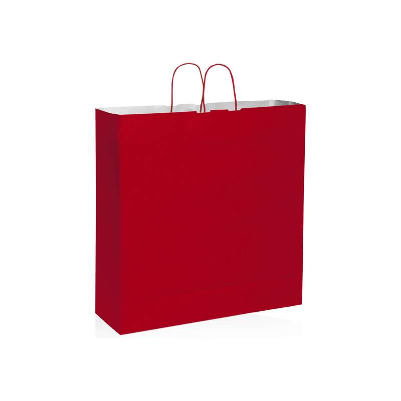 Shopper con scritte promozionali f.to 54x50x14 cm. - cod. PG031